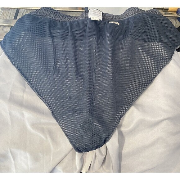 Speedo Board Shorts Men Medium Gray Swim Surf Cargo Pockets Drawstring Lined - Picture 5 of 11